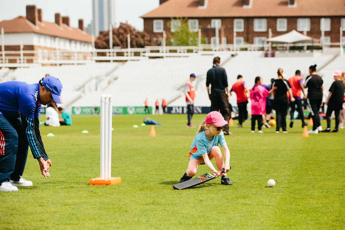 SurreyCricketFd's tweet photo. Coach/Activators Required – Visually Impaired Cricket

We are looking for a number of coaches or activators to help support our Visually Impaired All Stars Cricket awareness event, no experience of VI cricket is required. 

📩 Contact Neil Bunting nbunting@surreycricket.com https://t.co/L9Q6Ca2xRd