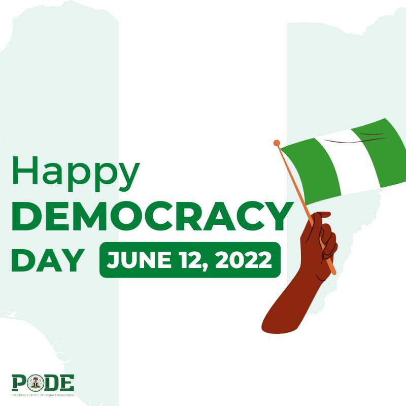 NigeriaGov's tweet photo. "We must never forget the sacrifices of the heroes of Nigeria's democracy." - @MBuhari, President of Nigeria

#DemocracyDay https://t.co/dtoHzdrrdA