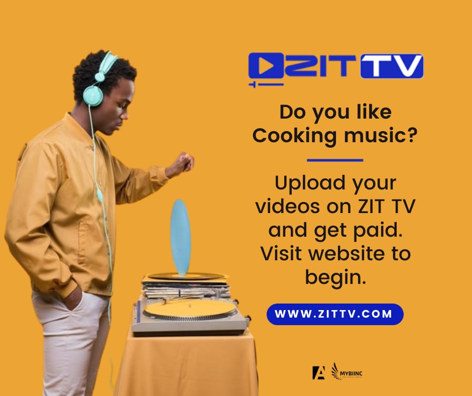 ZITTV's tweet photo. Make your music, Upload on #ZITTV and earn from it. 
It's easy register https://t.co/NeS2n5R6FO

Happy Sunday 😊
#myBIInc https://t.co/ezXC9ocSET