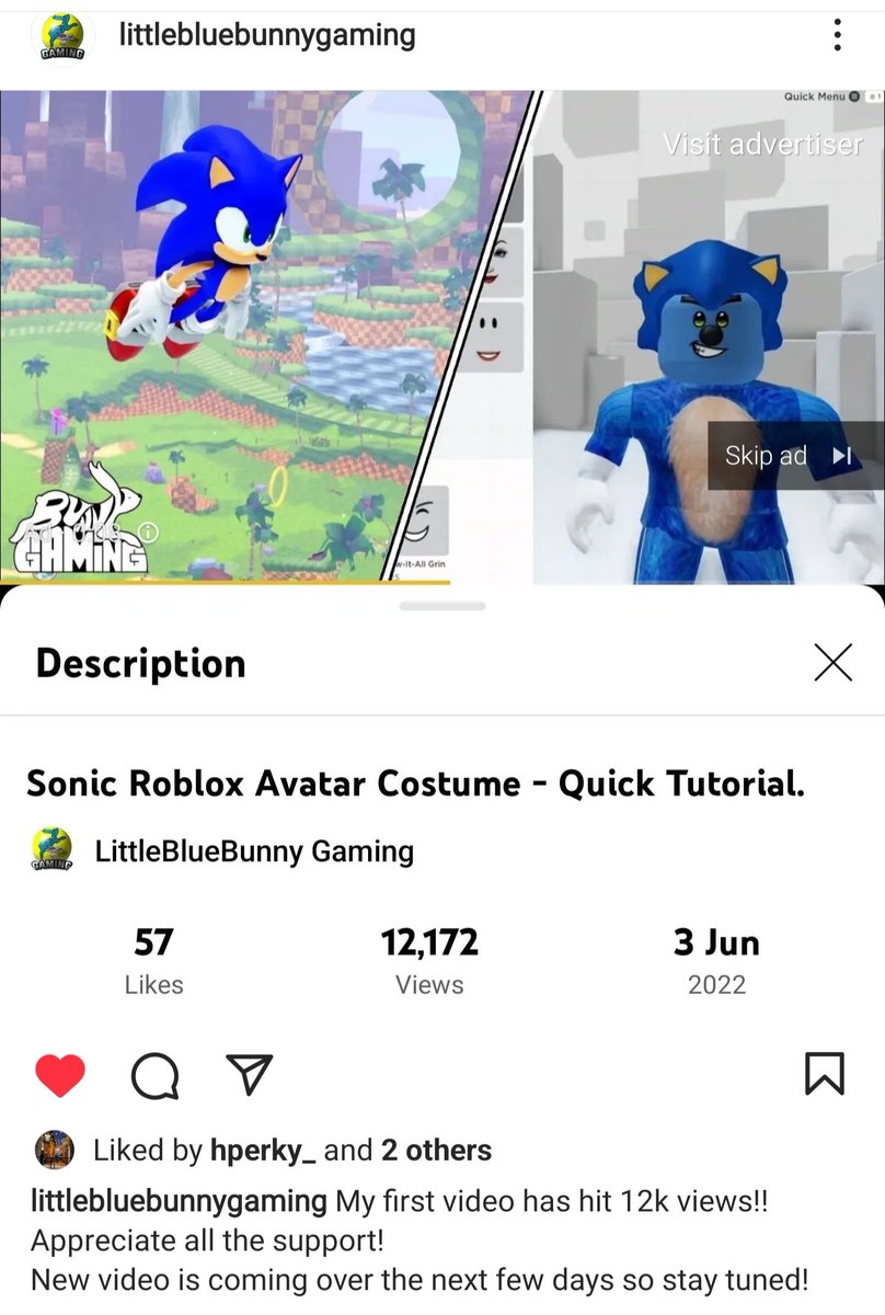Harry_P666's tweet photo. My son's first video on YouTube has hit 12k views!🥳 We really appreciate the support! And will be uploading another video over the next few days so stay tuned!! 

https://t.co/x2hwznQHer
#YouTube #youtubechannel  #robux #Xbox #XboxGamePass #fun https://t.co/LIeHNPWTTF