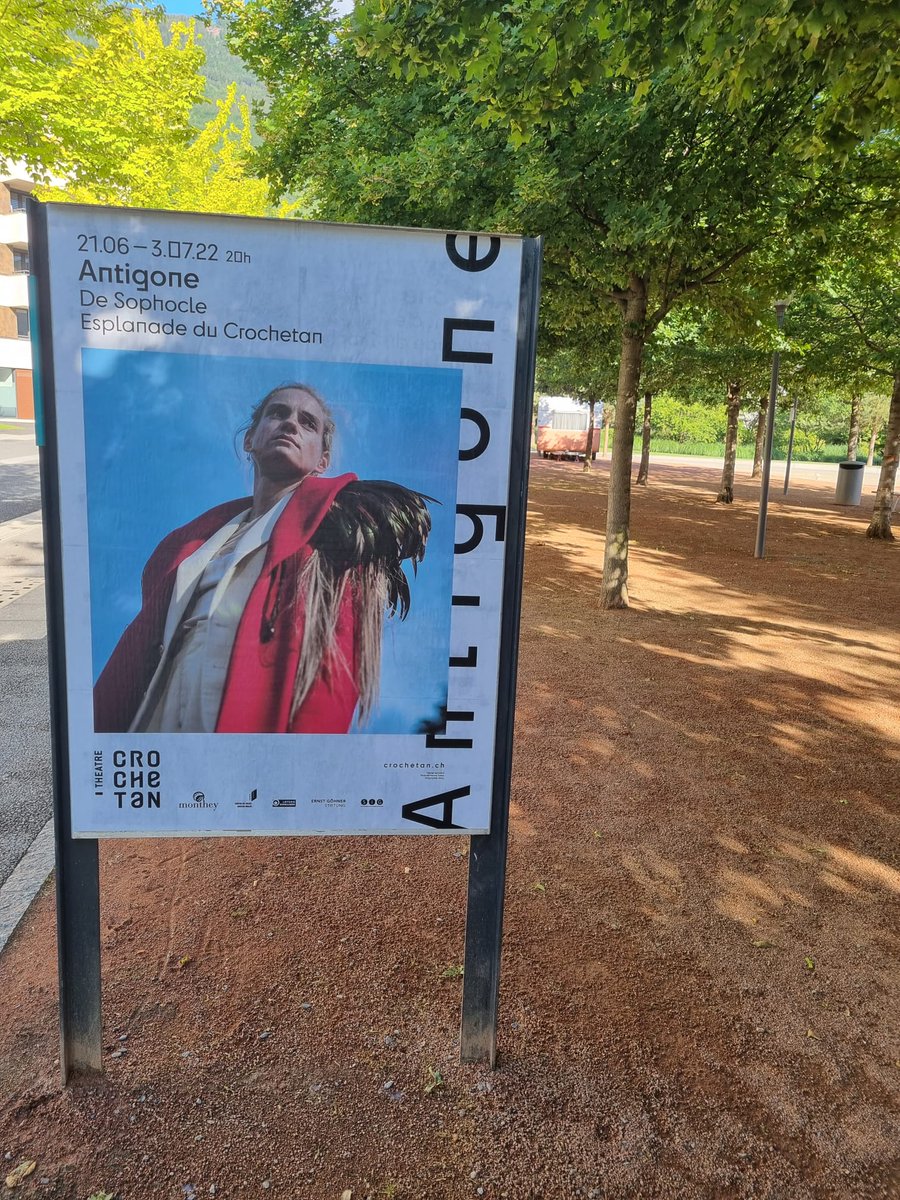 PhSoltermann's tweet photo. Antigone de Sophocle
 Du 21 juin au 3 juillet 

https://t.co/9XuZCUxTA4 https://t.co/TjndwQemRE