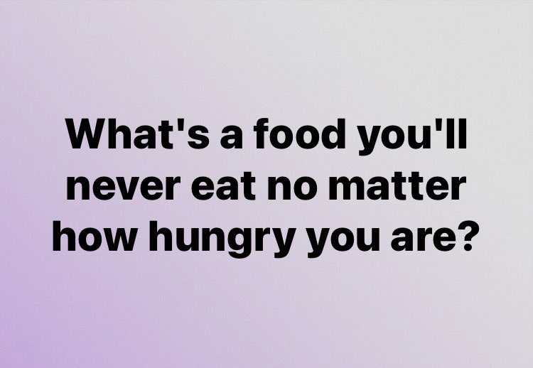I have 2! Tofu and peas 🤮