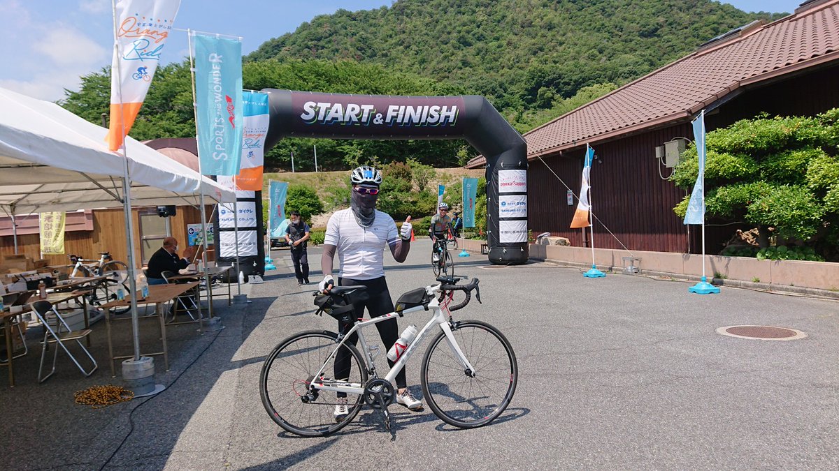 tamatatto's tweet image. 無事完走できました😆👍️
・
#安芸灘とびしま海道 #安芸灘とびしま海道オレンジライド #安芸灘とびしま海道オレンジライド2022 #オレンジライド #とびしま海道