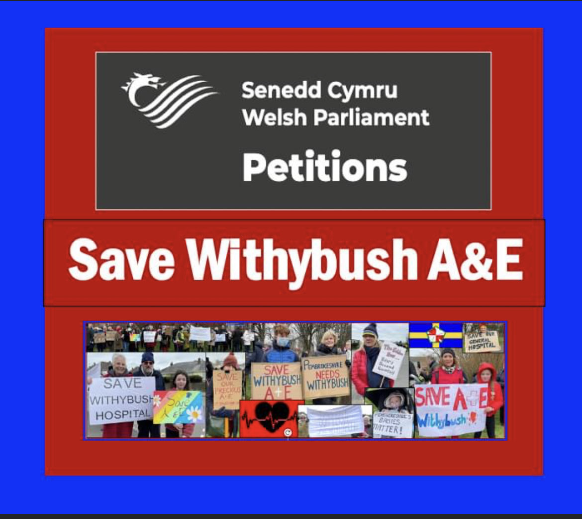 **SENEDD PLENARY DEBATE of SAVE A&amp;E PETITION. Scheduled for 29th JUNE**

See SWC FB group and page
#SaveWithybush