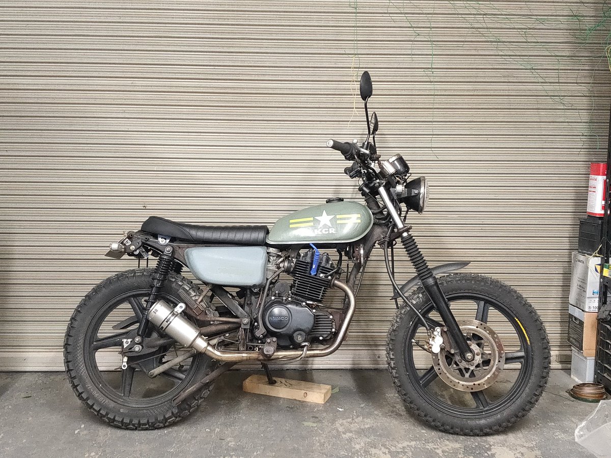 KCR125ちょっとカスタム KCR125ちょっとカスタム キムコ KCR125