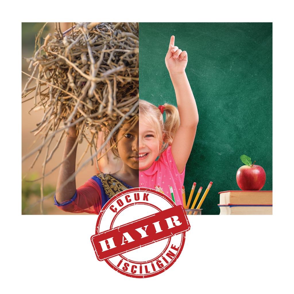 #ÇocukİşçiliğineHayır
#12HaziranÇocukİşçiliğiİleMücadeleGünü