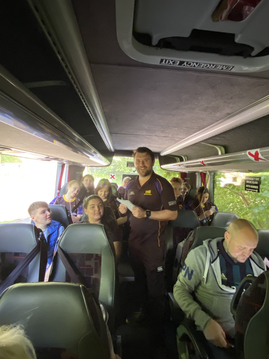 Off they go 🎉 Salem Sharks on their way to Bridlington for rugby fun on the beach! 🏉🦈🍦🏖 <a href="/SalemRFC/">Bradford Salem RFC</a> <a href="/WestRugbyRFU/">England Rugby WYorks</a>  <a href="/yorkshire_rfu/">YorkshireRFU</a>