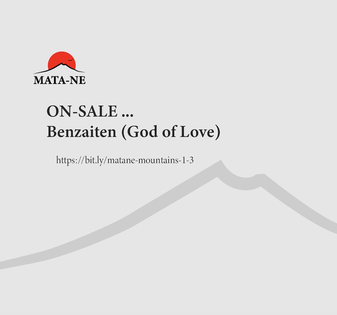 MataneNft's tweet image. ON-SALE … Benzaiten (God of Love) ... bit.ly/matane-mountai…