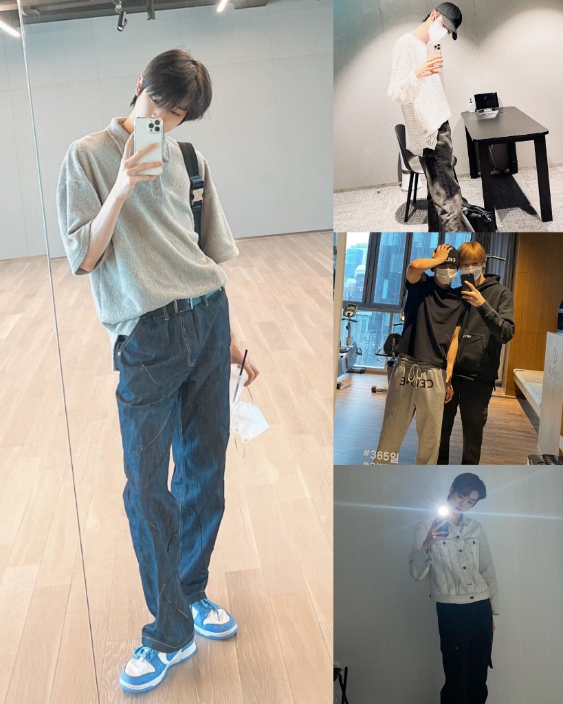 sungchan's mirror selfies >>>>