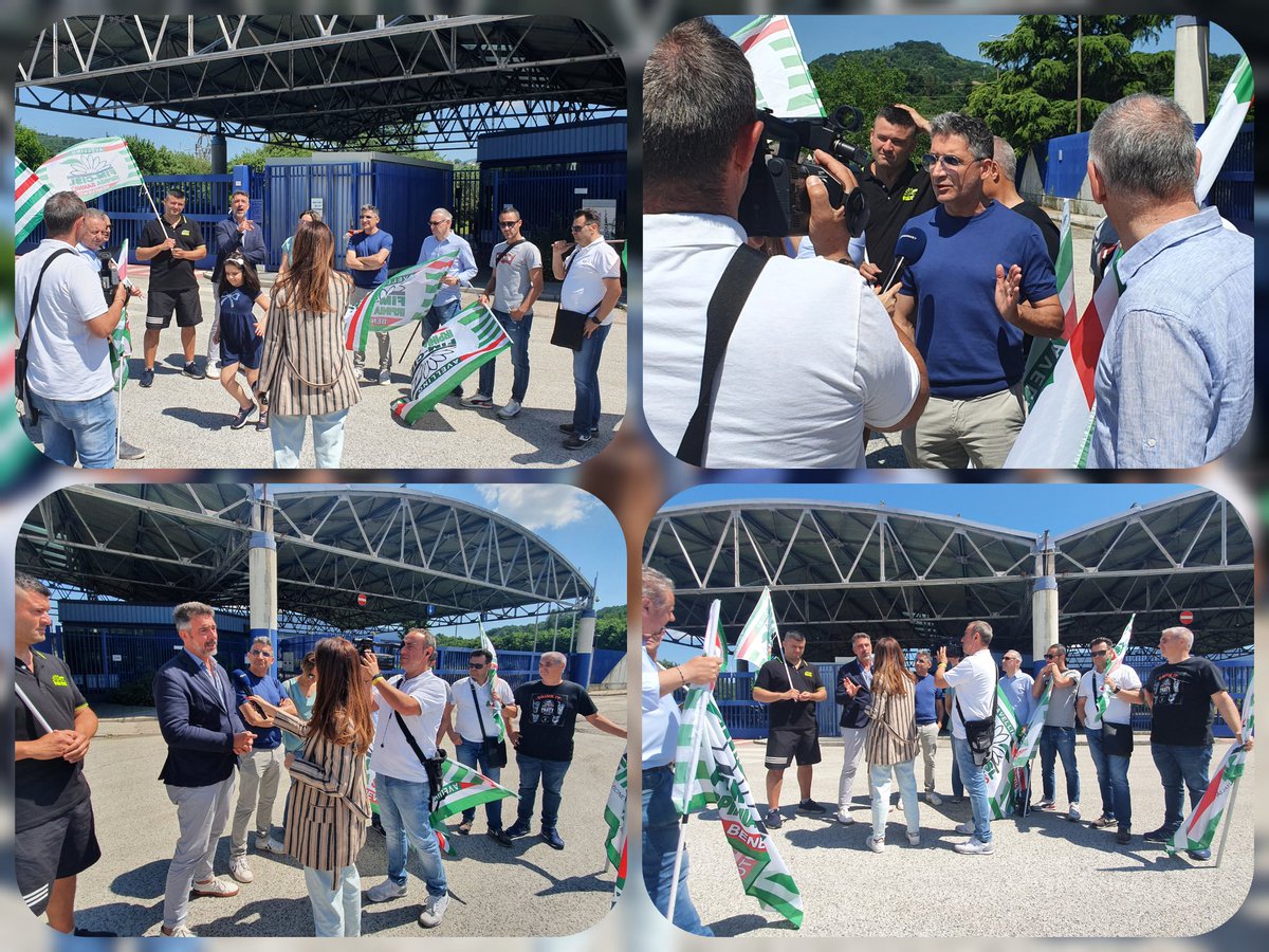 FIMIrpiniaSanni's tweet photo. #12Giugno - La vertenza Stellantis di Pratola Serra balza all'attenzione mediatica delle reti Mediaset.
Una nutrita delegazione della Fim Cisl IrpiniaSannio spiega e si fa carico delle preoccupazioni di 1691 lavoratori. @FIMCislStampa @ferdi_uliano @RaffaeleApetino @StefanoBoschi https://t.co/QtAk761QNI