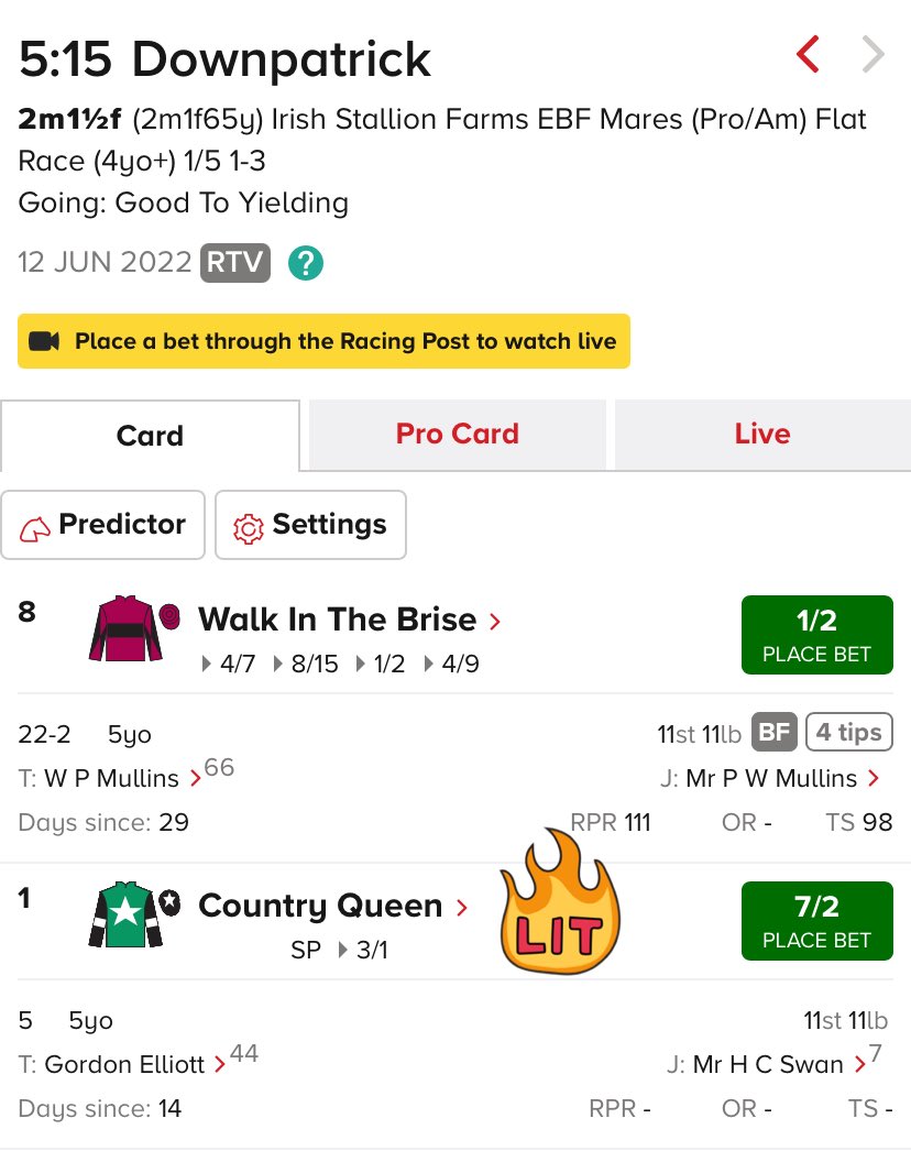 Dawnesme's tweet photo. A beautiful day to be heading to @DownpatrickRace to see our Queen run πππΌππΌ
Hereβs to a very lucky & safe run, anything else as always is a bonusπ
Keep Smiling πππ€π€
#keepsmilingsyndicate #countryqueen https://t.co/lvD6B4hQdr