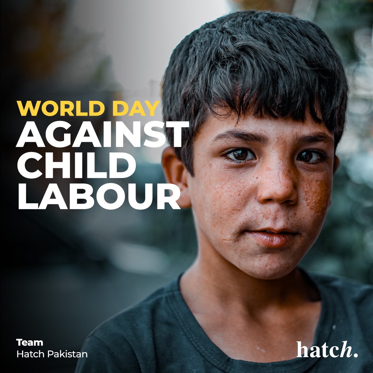 hatch_pakistan's tweet photo. As we observe child labour day, we must remember child labour is indeed a menace for humanity, depriving millions of children from their fundamental human rights and dignity.
#hatchpakistan #worlddayagainstchildlabour #un https://t.co/b4G8Wpm0EN