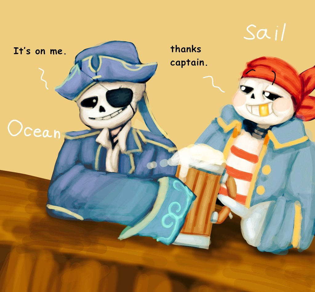 _UT_hamleaf's tweet photo. 凄い闇深そうなOCEANとなんにも悩みなさそうなSAIL
好き
#undertale #undertaleAU
#undersail #oceantale https://t.co/kB7qMnnnFN