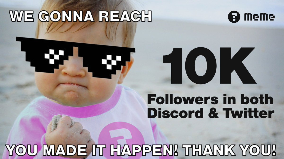 MemememeNetwork's tweet photo. 🥳A community-led protocol is coming into play, thank you for being part of it! #MemerFest @MemememeNetwork 10K followers is another significant milestone, you all made it!! Market is a bit gloomy, but we will stay strong, ok?💪🎉 #Cosmos https://t.co/OFL2LnS9LO