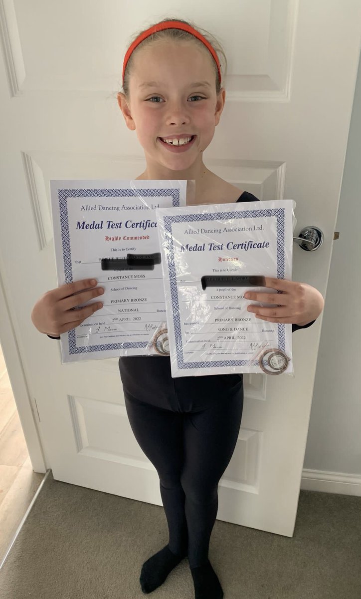 DbuffelM's tweet photo. Very proud of Sophie getting her dancing medals. 😁🥰@rudstony3 https://t.co/jd370TL7vD