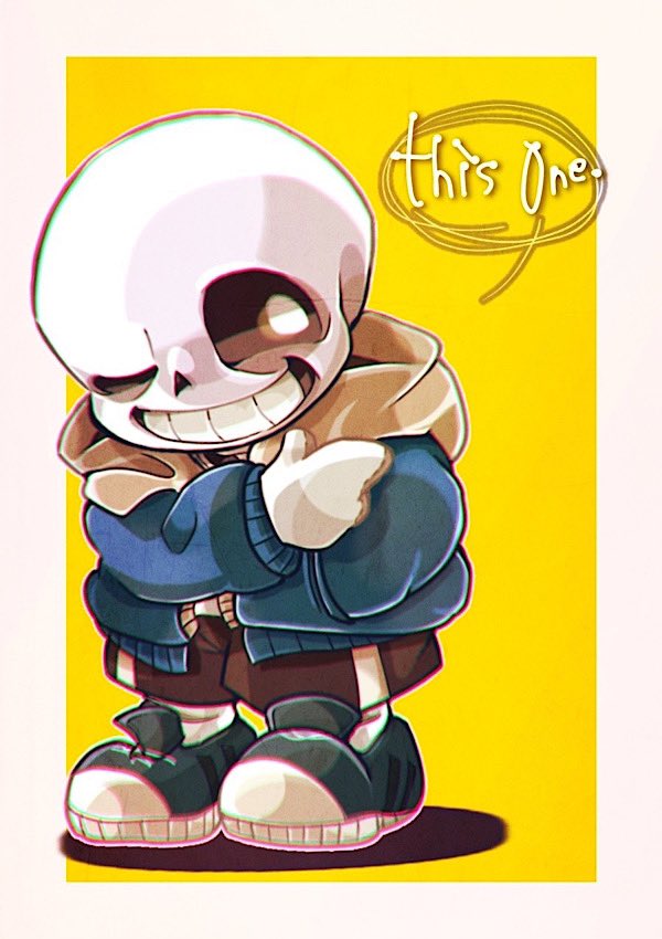 うさ アートブックの サンズに取らせる予定だった これだよ ポーズ かわいい 見たかった Undertale T Co Ktmdfdsklq Twitter