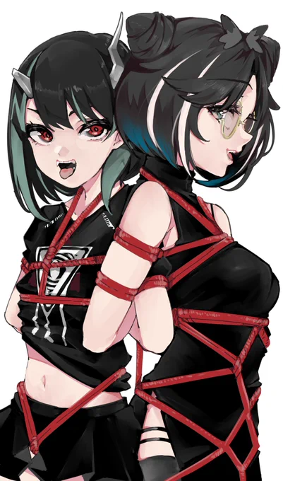 フェティシズムは縛られない
#絵ーじぇんと #くりすちゃんArt
https://t.co/SE3S5svbFB 