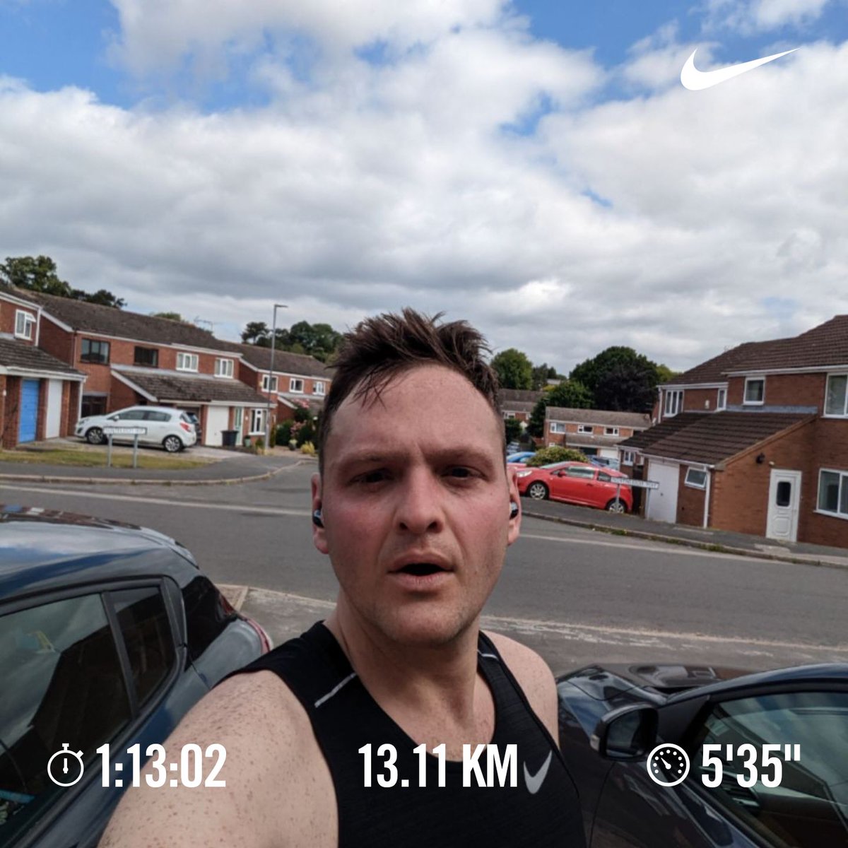 Dress rehearsal done, feeling great ahead of Nottingham Holme Run Half Marathon next week #nikerunclub