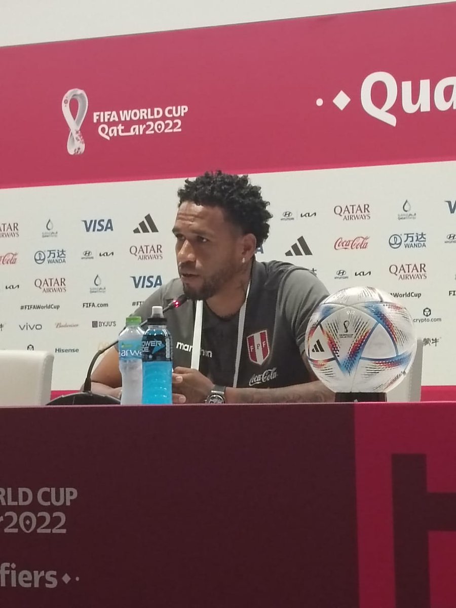 WalterArraya's tweet photo. Pedro Gallese en conferencia de prensa desde Doha: "Va a ser un partido bastante parejo. Pero nos hemos preparado para llegar a este momento. Tenemos más experiencia ahora y será un partido de vida o muerte". https://t.co/YAZqbgjyrW
