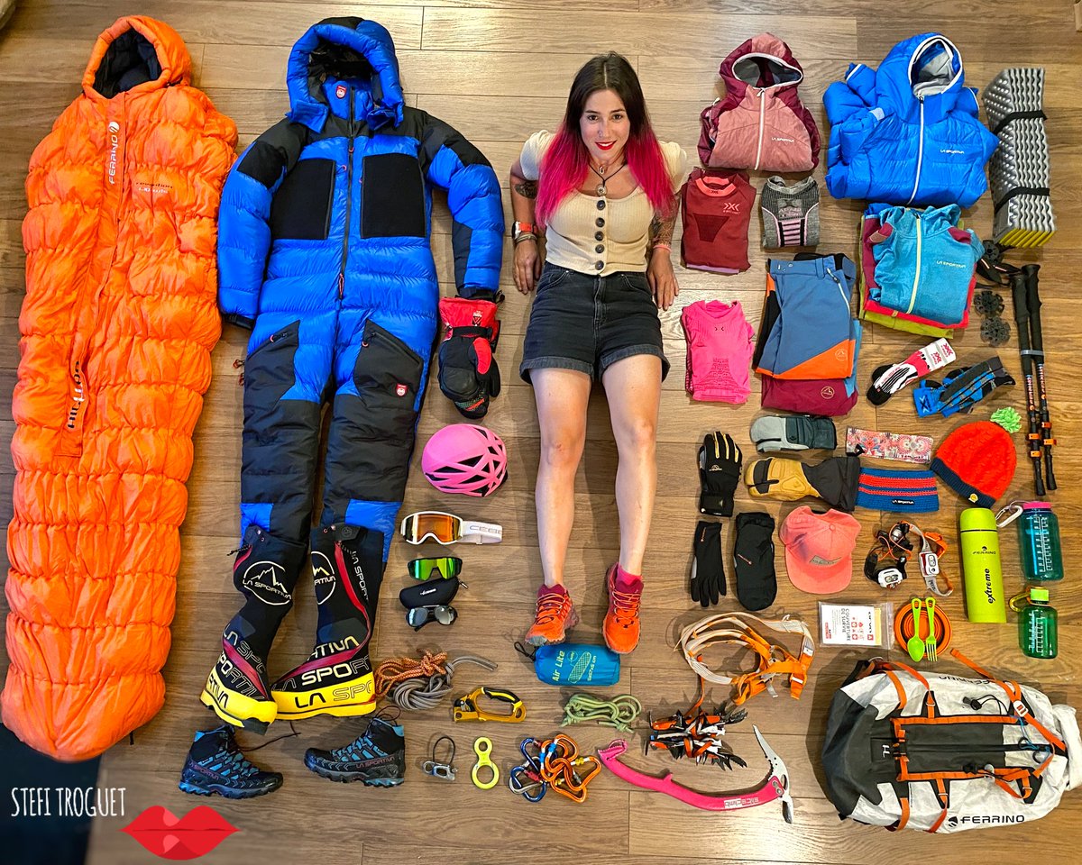 ETroguet's tweet photo. 💥 GAME ON 💥.
Broad Peak &amp; K2... I'm coming 🔥. 

▪︎ 
BLESSED by🙏🏼: @nimsdai @nimsdaiFNDN
@HioposOficial @ComuEncamp @Financera Cébé @LaSportivaSpain @FerrinoOutdoor  @xbionic♥️.
▪︎
#nimsdai #nimsdaifoundation #eliteexped
#K2 #BroadPeak #Pakistan https://t.co/Ox3lWPbukK