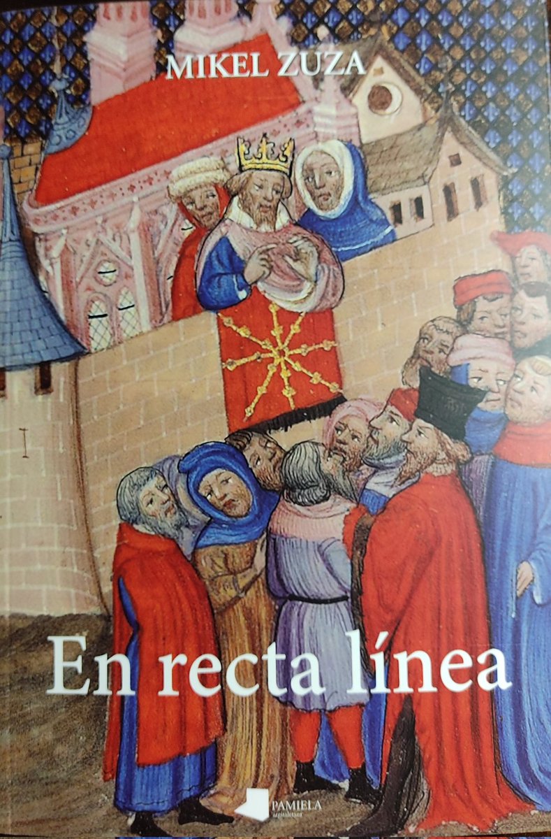 josebaasiron's tweet photo. "En recta línea", el libro que acaba de publicar el gran historiador Mikel Zuza.

Imaginativo, entretenido, riguroso... Mucho más que un libro más sobre la historia de Navarra.

Imprescindible. No creo que me dure más de 24 horas... https://t.co/VUt2YyfVsw