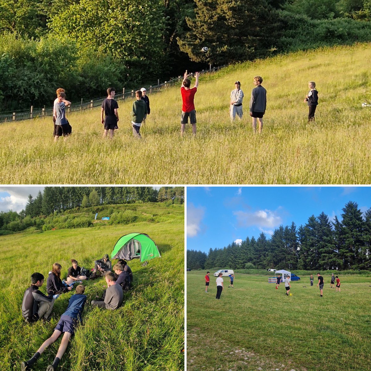 Productive morning at the campsite at Bryn Betws Lodge. Breakfast done and tents coming down. Final clear-up and route check before we go again for day 2 of the practice expedition! 🏃<a href="/UrddAwyrAgored/">GwasanaethAwyrAgored</a> <a href="/officialCHS/">CHS</a> <a href="/MissSJames1/">Miss S James</a> <a href="/MrPowellCHS/">CHS Design & Technology</a> @MsBYarrow