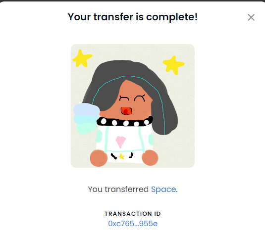 metaturkdad's tweet photo. @TESELCOIN I made a space NFT for you 😀

We just transferred it, please check your Hidden Section, 

Reward for a First Comment 👍 https://t.co/6zNULp5o9w