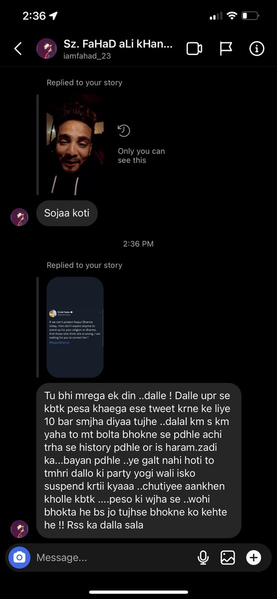 ElvishYadav's tweet photo. Open threats on social media just for sharing your view point. No fear of law or the police, don't know where we are heading. I request @DelhiPolice @Uppolice @police_haryana to take cognizance of the matter and proceed accordingly. 
Instagram Handle- https://t.co/HCp2HnLCDN https://t.co/FBZhaWrQ7C