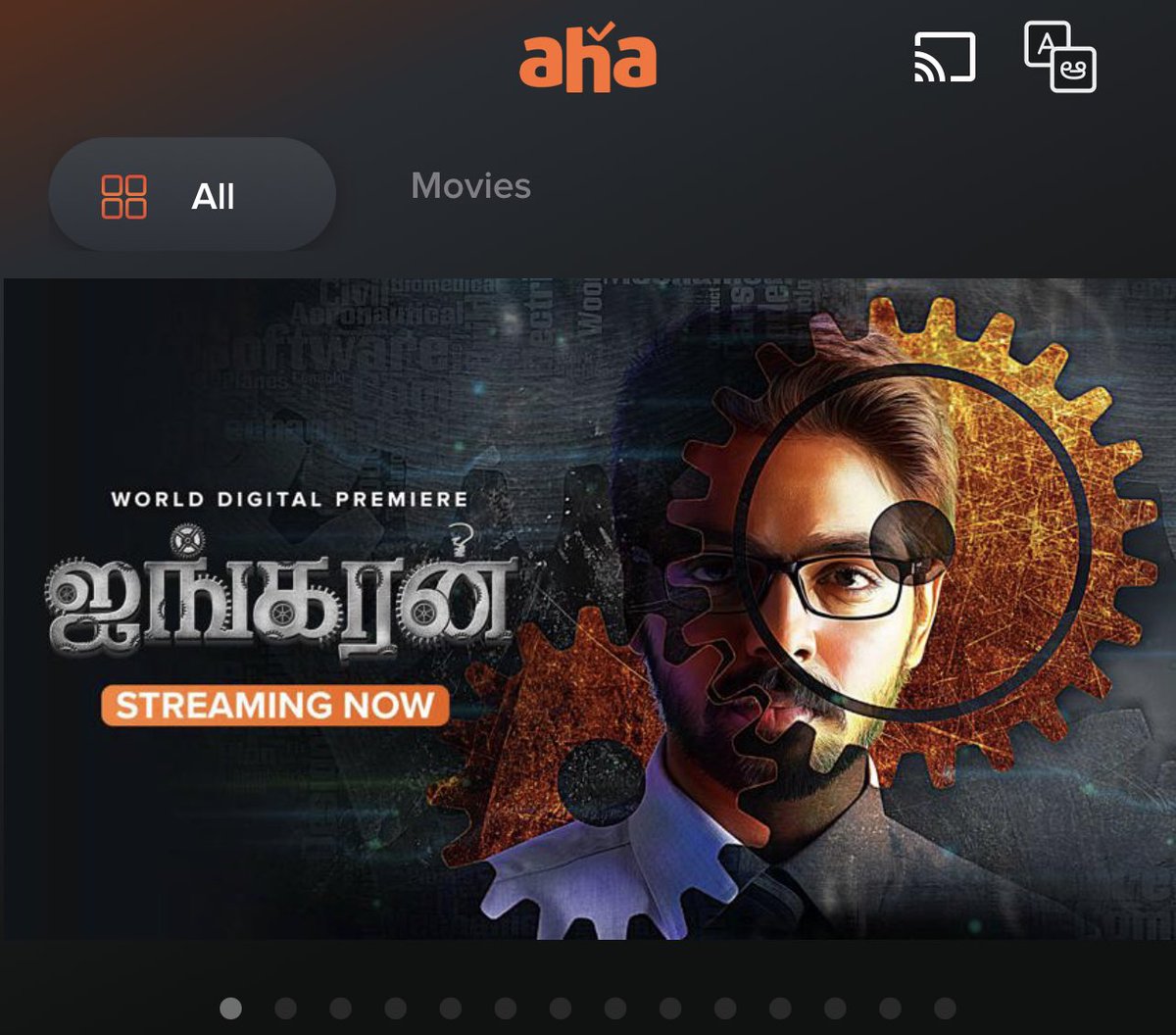 iswami529's tweet photo. Watched #Ayngaran . A good hyperlink movie with interesting sci-fi elements. I loved the movie. @dir_raviarasu @gvprakash @Mahima_Nambiar 
Available #Aha https://t.co/r69kVTiHlP