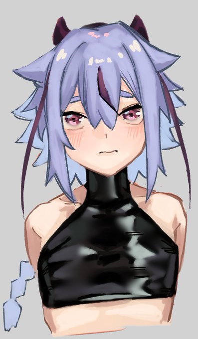 エナメル系の上に前掛け(フリル)を付けてるイメージです 