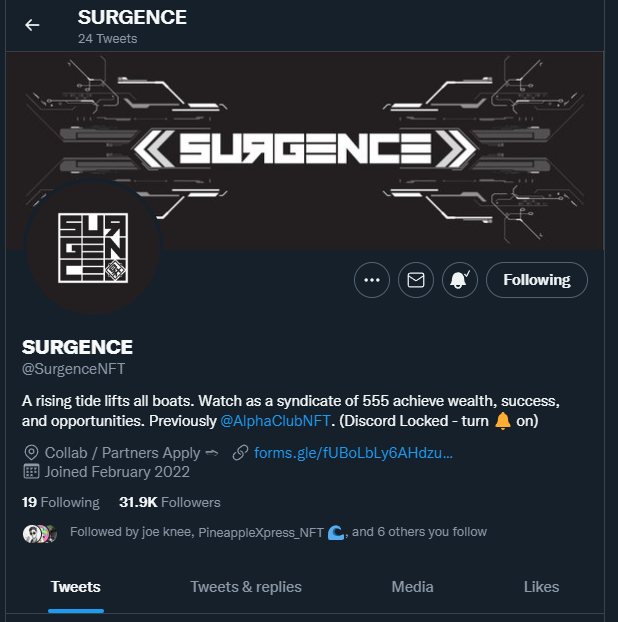 Messengerr01's tweet photo. @SurgenceNFT Message Received ! https://t.co/iPyJKfdAzl