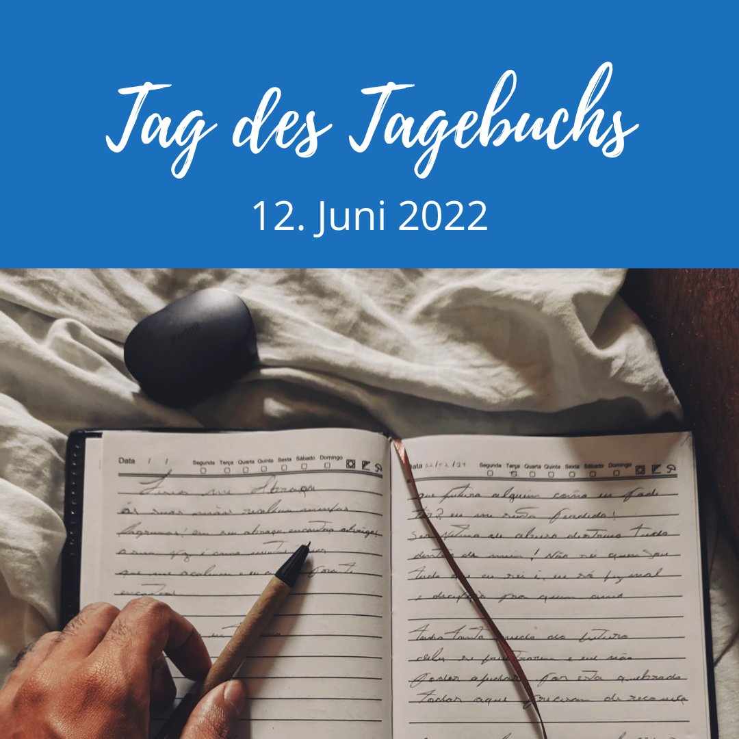 schreibfreuden's tweet photo. Heute ist #tagdestagebuchs! Ein Tag, der an das Tagebuch der Anne Frank erinnert. Und ein Anlass, mal wieder in den eigenen alten Tagebüchern zu blättern oder ein paar Gedanken zu notieren. Schreibst du auch #tagebuch oder #bulletjournal? #schreiben https://t.co/v0YEKpC3pa