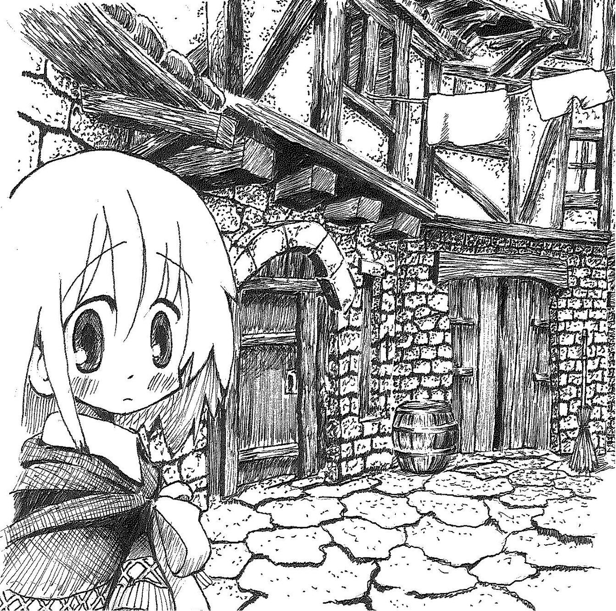 #同じ人が描いたとは思えない絵を貼る 