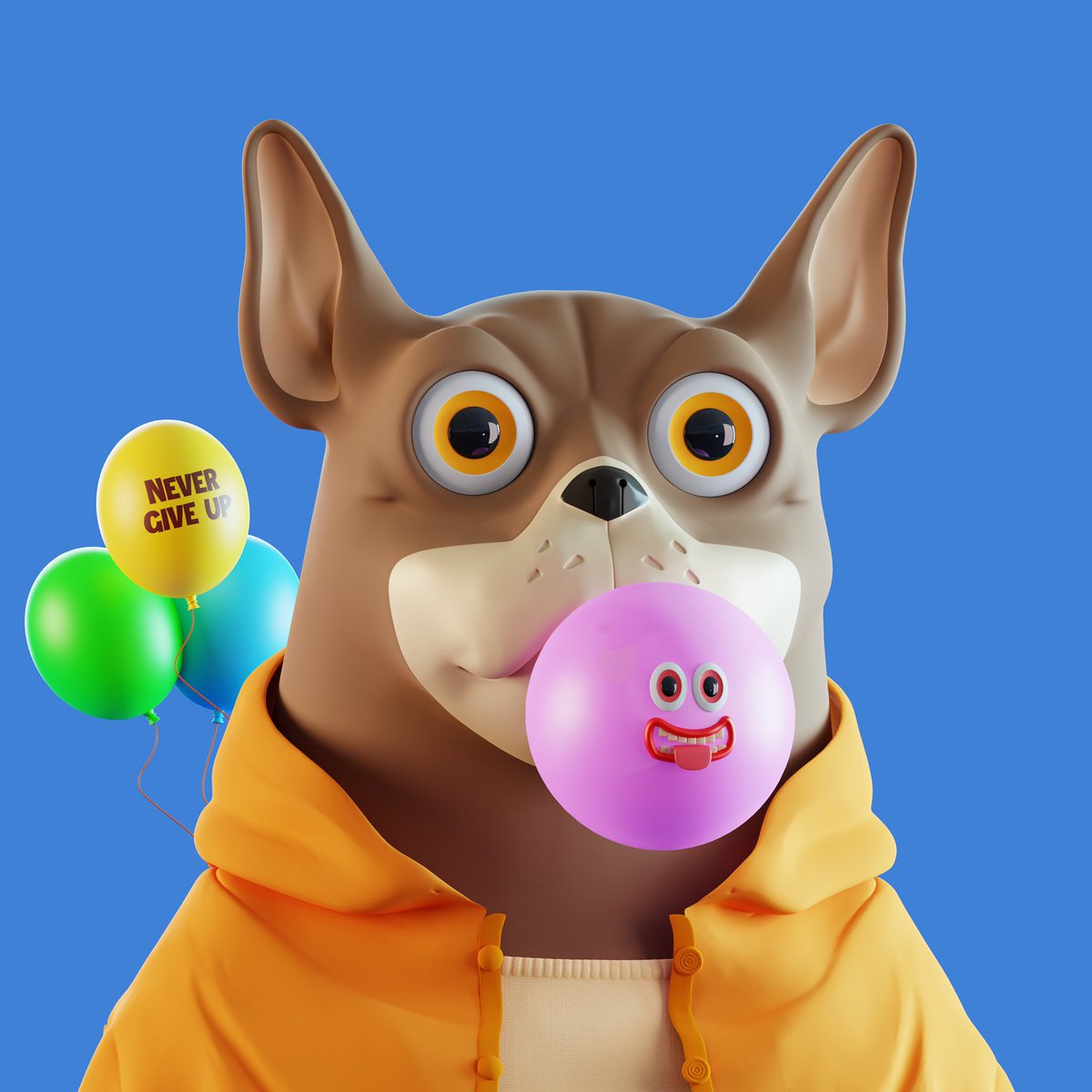 Never give up 🥇🔥 never never never give up 🥇 #opensea #OpenSeaNFT  #nftart  #nft  #NFTCommumity  #whitelist