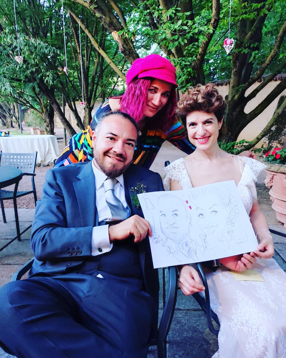 MurielPerondi's tweet photo. #caricature #sposi #wedding #art #artist #murielperobdi https://t.co/pVMCz8Pbxe