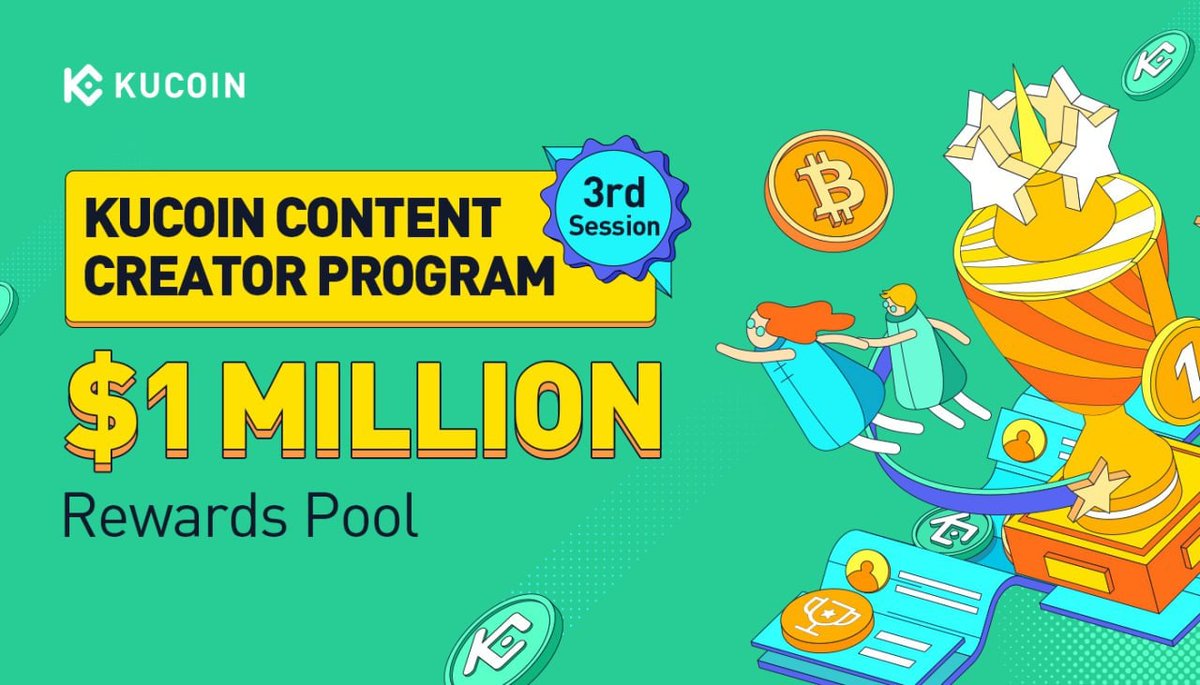KuCoinAfrica's tweet photo. 🔥Who Wants To Be A Millionaire 🔥

Earn BTC and more in June. It is always a good time to #Write&amp;Win on #Weekends.

👉https://t.co/VSh8gO7MKL https://t.co/eMajfWbZr9