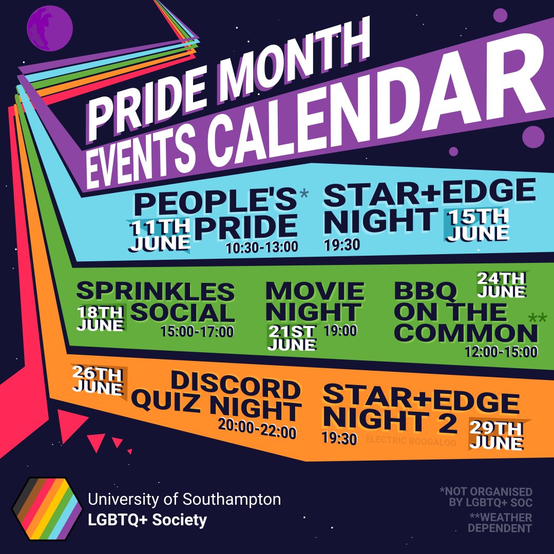 Hope everyone is having a great pride month! Thank you all who joined us yesterday for People's Pride! If you couldn't make it, don't worry! We have a ton more events planned for the next few weeks. Hope to see you there♥️🏳️‍🌈