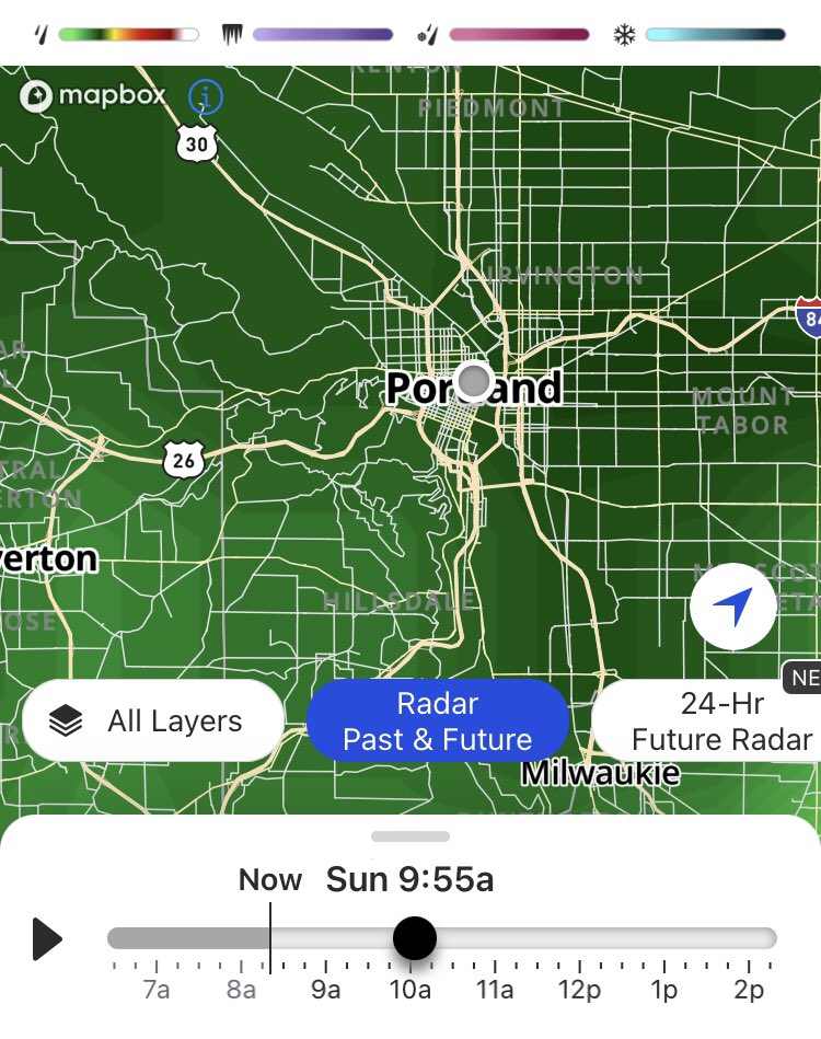 GS_NW's tweet image. Wondering what genius @Portland_State schedules an outside graduation?