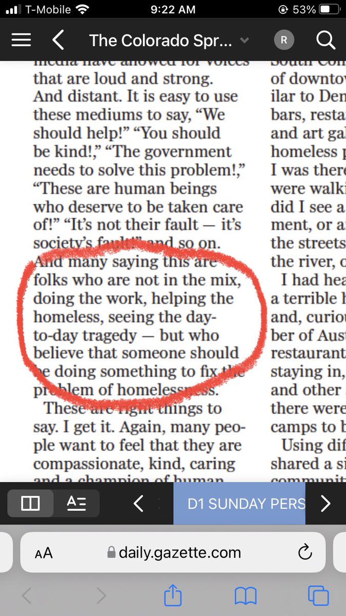 Wrong. Those of us on the ground engage trauma-informed care, which takes into account the possibility that traumatic experiences have been extensive enough to prohibit the kind of accountability this author calls for. Thanks for helping the “easy ones,” though.