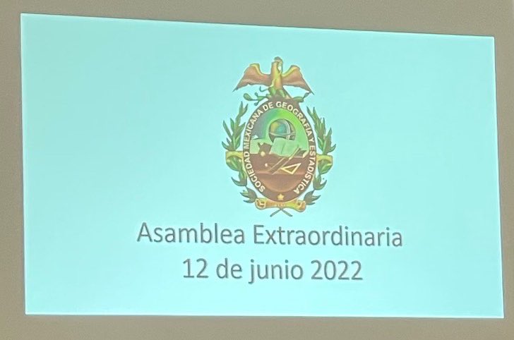 vhmsmx's tweet photo. Asamblea Nacional Extraordinaria de la Sociedad Mexicana de Geografía y Estadista. Presente! 🙋🏼♂️ #SMGE https://t.co/OvCxxqcE2a