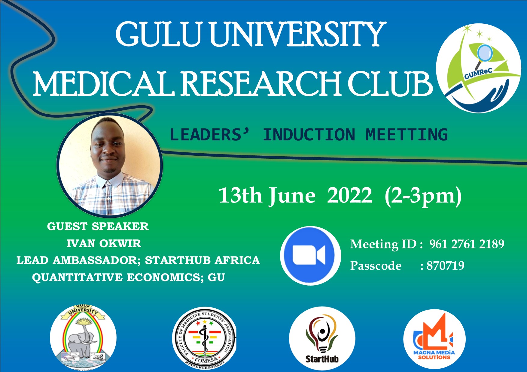 Gulu University Medical Research Forum (GuluResearch) / Twitter