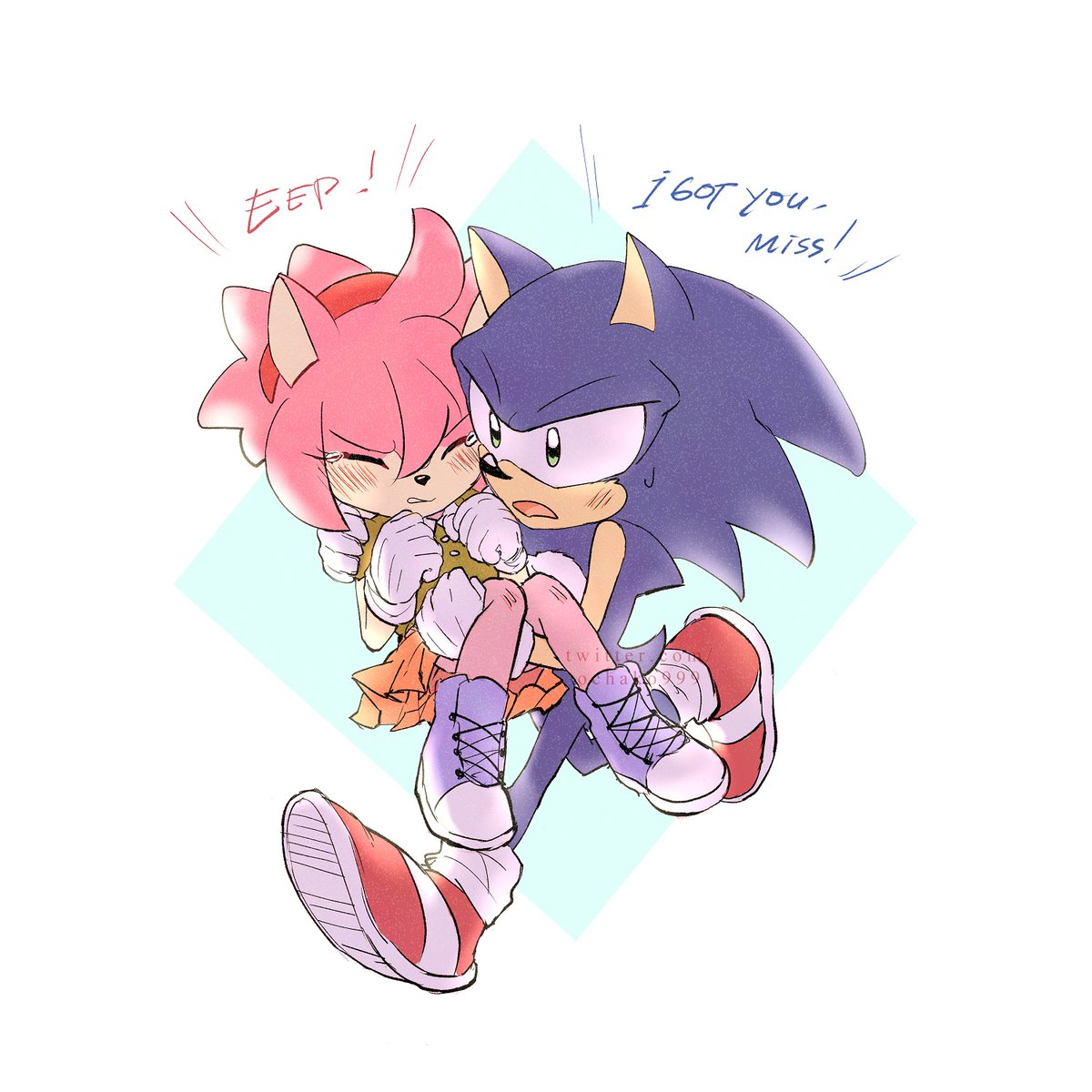 chako 🍵 on X: #SonAmy #SonicTheHedgehog  / X