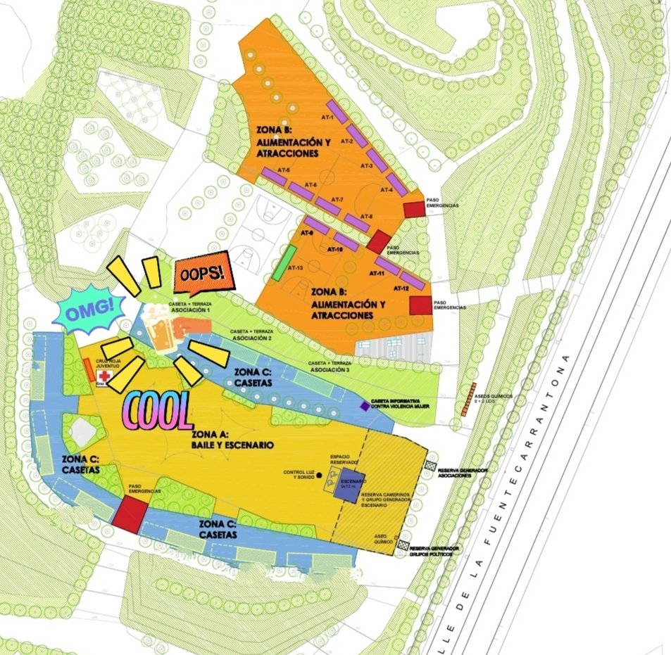 Caseta, caseta, caseta!!
Casetas 1 y 2 de asociaciones: La Salamandra con nuestros compis de Radio Moratalaz y Moratalaz Despierta que, con otros colectivos, estamos en el Centro Social La Sede De Moratalaz. 
Y es una feria, trae cash, que no somos el Corte Inglés 😂
Nos vemos!!