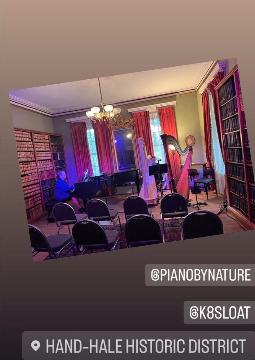 #Lilac94 To Do: 
✅ Saturday Evening Performance for Piano By Nature
 ⏹ Sunday Afternoon Concert for PBN at 3:00 PM

We're performing with pianist #RoseChancler!
If you're in the New York Adirondacks/North country, check it out:  pianobynature.org/lilac-94/