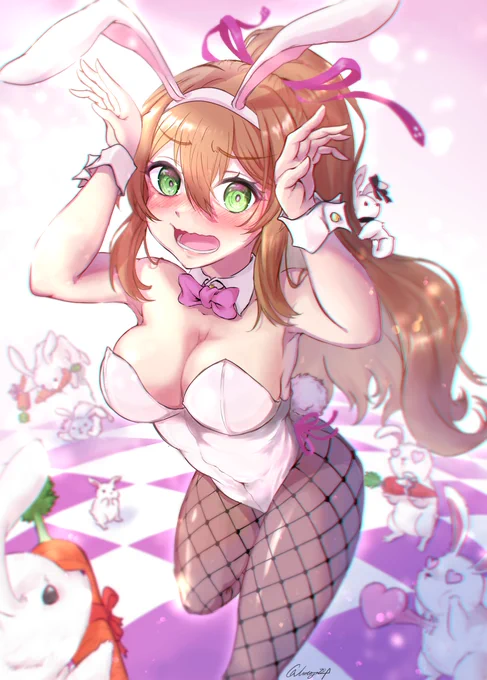 今年ももう折り返し地点…早い…(*`ω` *)セレクションはこの4枚!!初めてサムネ採用された思い出のバレンタイン絵1ヵ月掛けて頑張ったRIOT集合絵サムネ採用で配信内容も最高だったいおりんバニー初めて描いたら可愛すぎたお気に入りのエマたそ丸 #2022年自分が選ぶ今年上半期の4枚 