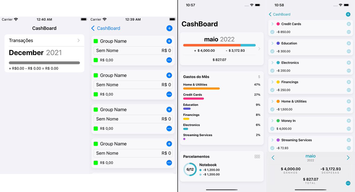 rafappleseed's tweet image. Then / Now. Thank’s to @ZappyCode courses. The best way to learn Swift/SwiftUI.