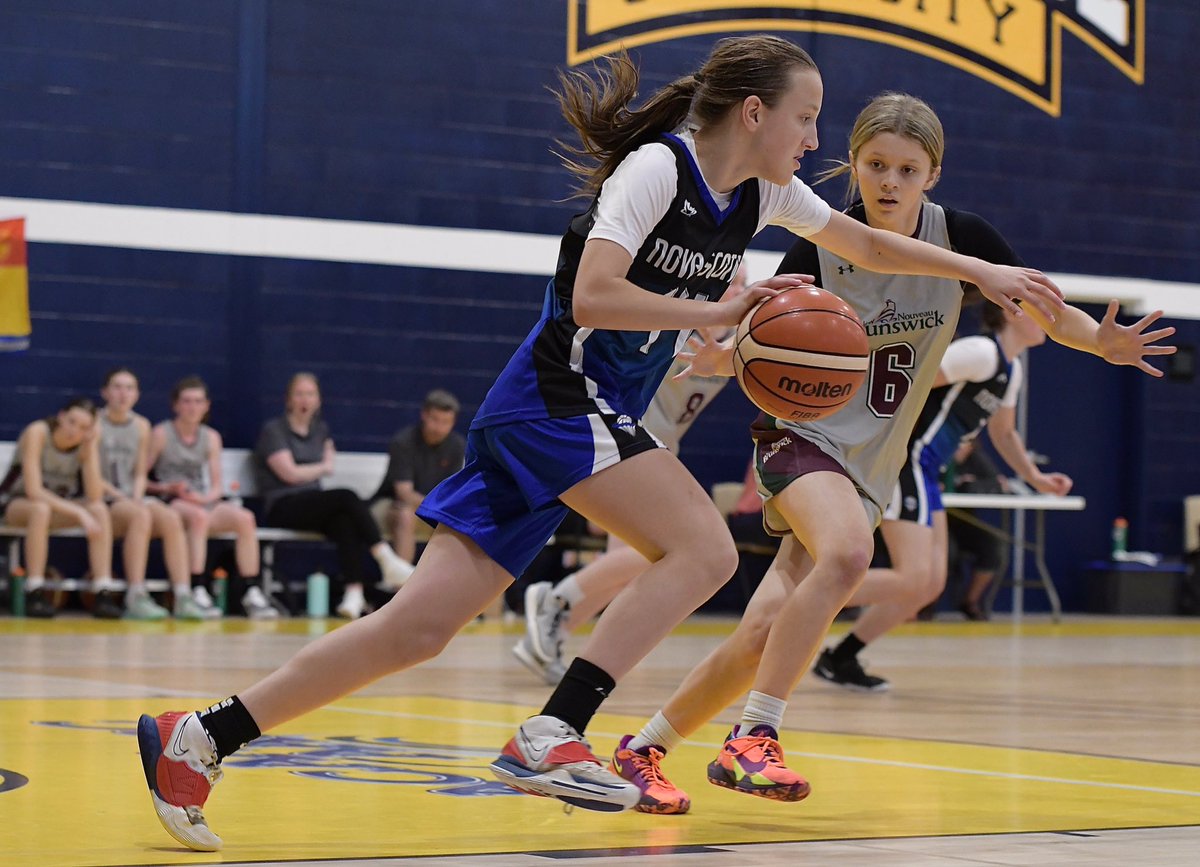 DWinston_Photo's tweet photo. Your U15 Girls in action @BasketballNS against @BasketballNB !!🏀 @CrandallU https://t.co/EmeJGbWYpd