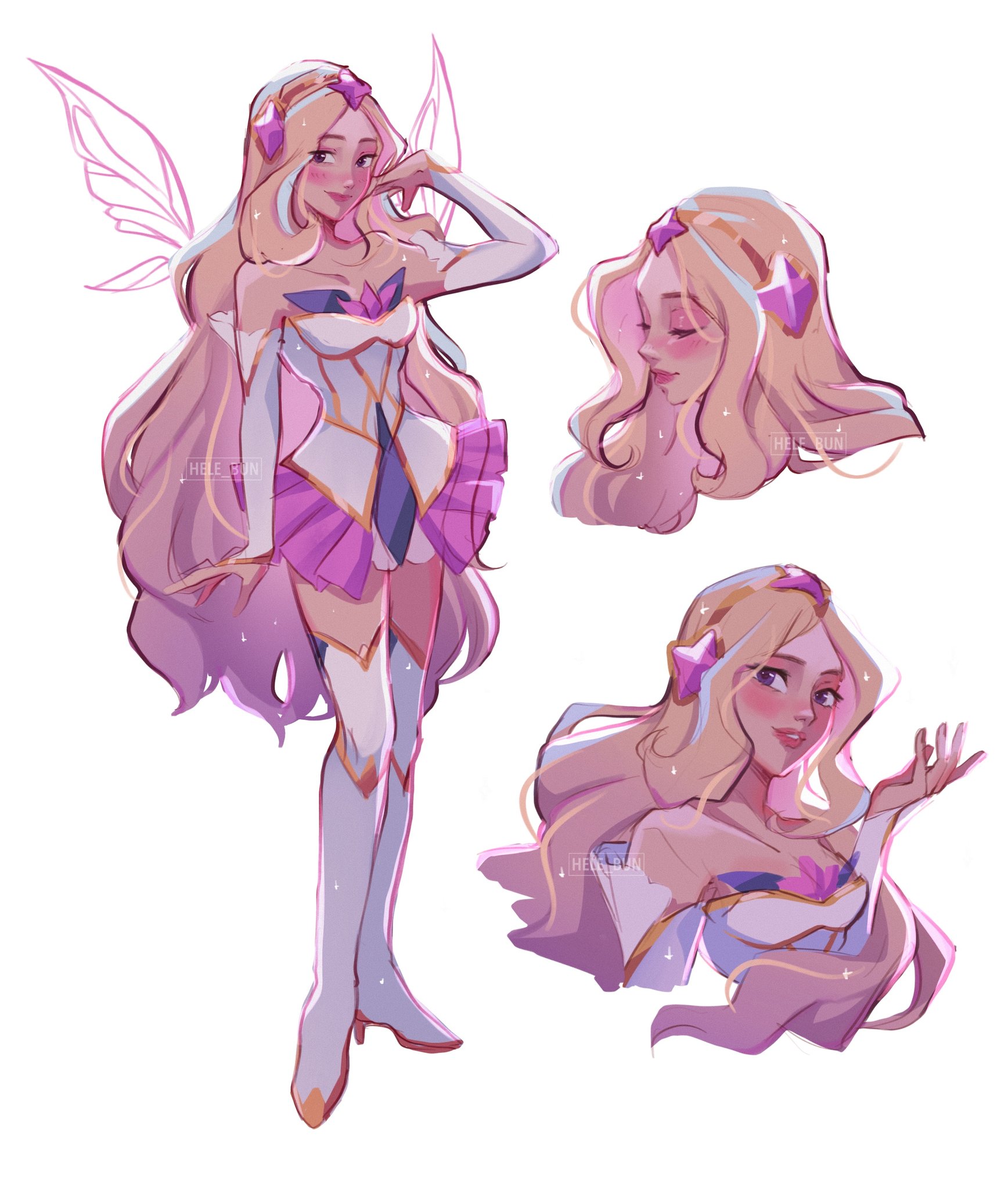🌸Sting🌸 on Twitter: "RT @HeleBun: Star Guardian Seraphine based on a sussy leak 👀 #seraphine #