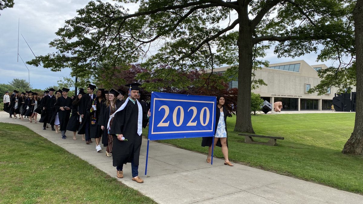 ConnCollege's tweet photo. Let the celebration commence! πͺπ#ConnColl2020 https://t.co/yBZ1i6wehI