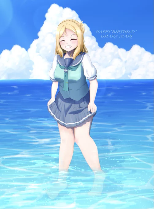 鞠莉ちゃんお誕生日おめでとう!
いつもシャイニーな笑顔をありがとう✨
ずっと大好き!! 